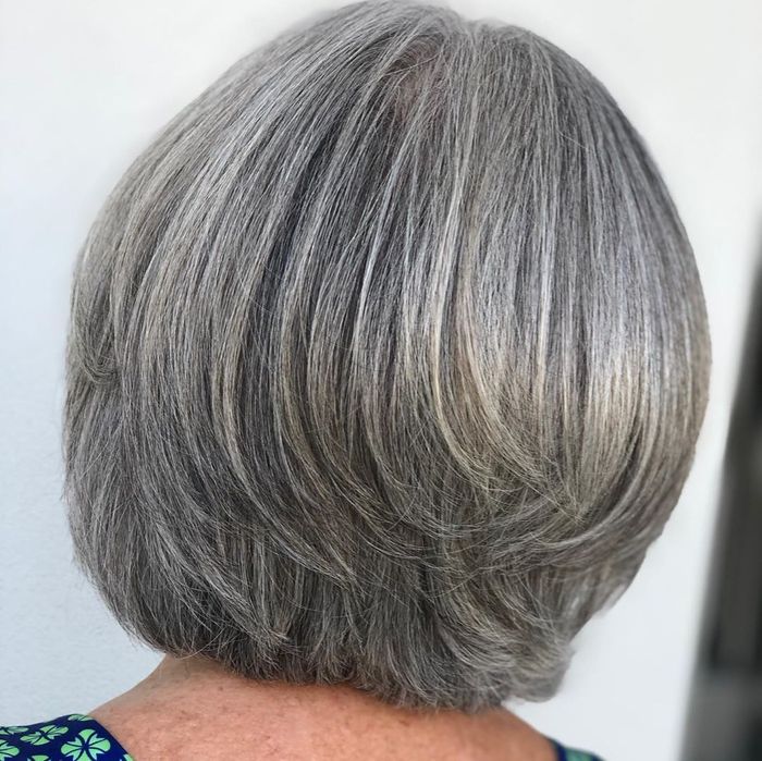 Silver Bob With Layers